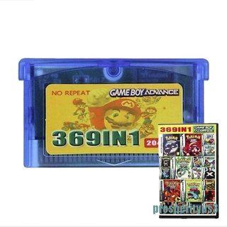 Cartão 369 Em 1 Multicart Para Game Boy Advance Gba Sp Nds Ndsl Inglês (1)