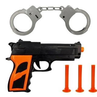 Brinquedo Pistola Lançador de Dardos Armas Arminha De Alta Precisão + Dardos Criança