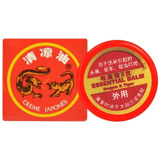 Pomada Japonesa Essential Balm Dragon & Tiger Kit com 12 unidades 3g Sex Shop Aquece e excita