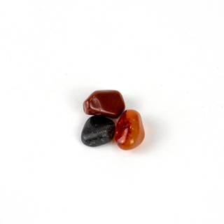 Kit Energia e Disposição | Jaspe vermelho, Ônix e Ágata Cornalina | Cristal Pedra Natural | Mini cristais (1)