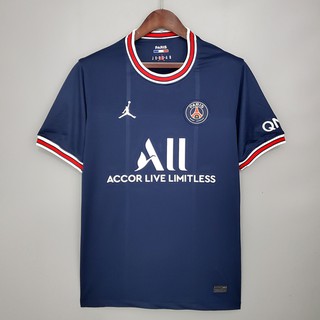 Camisa Do Psg Paris Saint Germain 21-22 Camiseta De Futebol Home