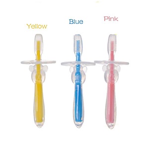 Kids Soft Silicone Training Toothbrush Newborn Baby Children Dental Oral Care Tooth Brush Tool Baby Kids Teething Teether (4)