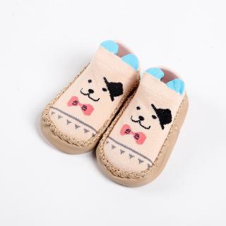 Sapatos / Meias de Algodão para Bebê com Desenho e Sola Antiderrapante 6-24 Meses Unissex (9)
