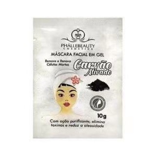 Kit de Máscara Facial Limpeza Cuidado com a Pele Sachês Phállebeauty 10g (9)