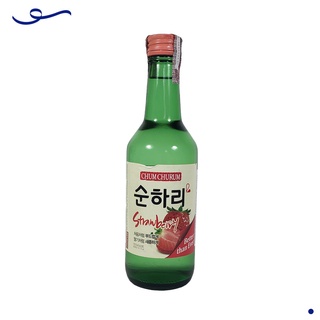 Soju Chum Churum Sabor Morango Bebida Coreana 360 ml - Importada