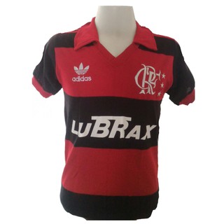 Camisa Retrô Flamengo - 1987 - Rubro Negra - ENCOMENDAS