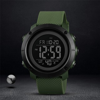 Relógio De Pulso SKMEI Dual Time Digital Esportivo Militar LED À Prova D'água Alarme (1)