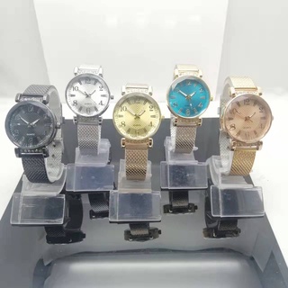 Relógios Femininos de luxo Novo relógio feminino de malha de plástico, relógio colorido, relógio de quartzo menina (2)