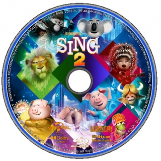 2 DVDs - Encanto e Sing 2