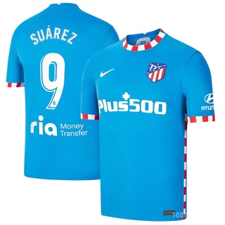 camisa personalizados de Futebol 21/22 Atlético Madrid Third Camisas (1)