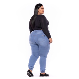 calça jeans jogger feminina plus size - promoção moda Plus (4)