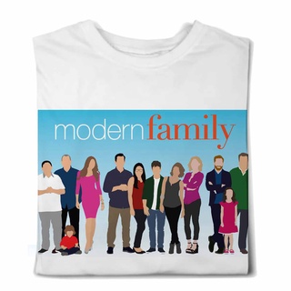Camiseta Camisa Modern Family Família Moderna Phil Claire Série Seriado TV Unissex Branca