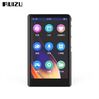 Ruizu H9 Bluetooth 5.0 Music Player Touch Screen Support SD Card MP3 MP4 Player Mini Walkman