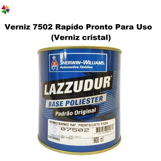 Verniz Automotivo Rapido Pronto Pra Uso Lazzuril 7502 0.9lt (1)
