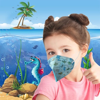 Máscaras Infantil Kn95 Proteção 5 Camada Respiratória Pff2 (3)