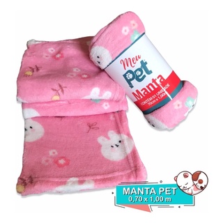 Manta Cobertor Soft Para Pet - Cachorro Gato - Escolha A Cor