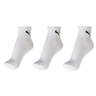 Kit 3 pares meias cano médio masculina de algodão puma