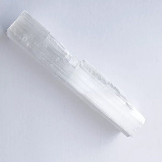 Bastão Pedra Selenita Bruta Natural Cristal Energia Limpeza (1)