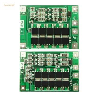 3S 40A Li-ion Lithium Battery Charger Lipo Cell Module PCB BMS Protection Board For Drill Motor 12.6V with Balance