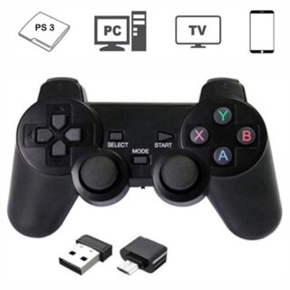 Joystick Controle Gamepad Joypad Dualshock sem Fio Wireless USB OTG PC TV box PS3 Tablet Smartphone Arduino Raspberry