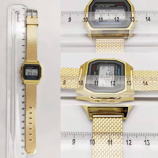 Relógios Casio Vintage Masculino e Feminino para Casais Pulseiras de Metal e Pulseiras de Malha Plástica Várias Cores Top Revenda (8)