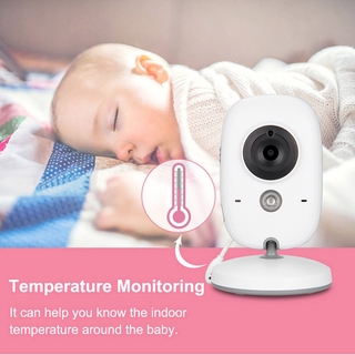 Câmera 2-way Talk 3.2 Polegadas Digital Sem Fio Visão Noturna Áudio Vídeo Chamada Câmera De Segurança-Wireless Bebê Visão Noturna Babá Eletrônica Monitor de bebe (2)