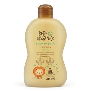 Bebê Orgânico Shampoo Suave Camomila 200ml