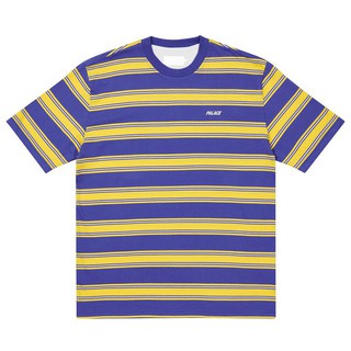 Camiseta Unissex Palace Engineer Listras Listrado Retro Vintage Colorido Lil Hype Streetwear Top Hype Swag