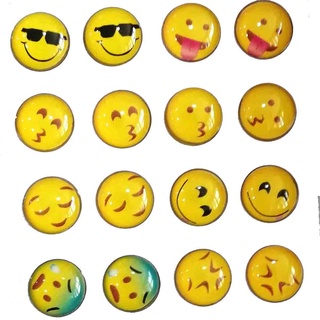 Par De Brinco Emoji Carinha Resina Whatsapp Smile Emotion
