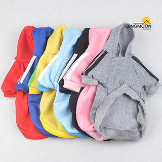 qingmoon Pet Hoodie Coat Dog Jacket Winter Clothes Puppy Cats Sweater Clothing Apparel