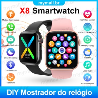 Smart watch I wo 13 pro x8 Nova versão atualizada com função de câmera Bluetooth (1)