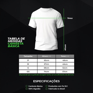 Promoção Camiseta SSB Brand Masculina Lisa Básica 100% Algodão (3)