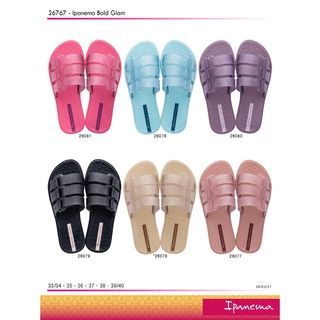 Chinelo Slide Ipanema Bold Glam Glitter - 26767