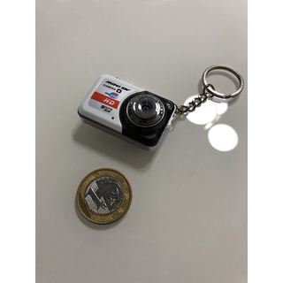 micro câmera chaveiro espiã