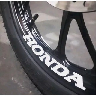 8 Adesivos Roda Honda CB CBR XRE Twister 250 250R 300 300R Kit Cartela