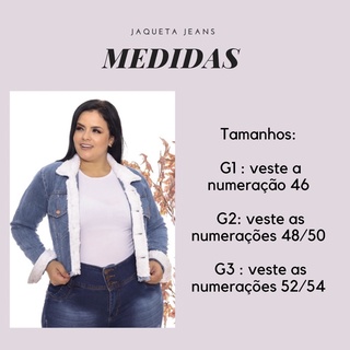 jaqueta jeans feminina com pelinhos casaco plus size - lançamento promoção (9)