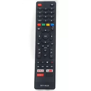 Controle Remoto smart Tv 4k Led Philco Netflix Youtube Globo Prime max9028