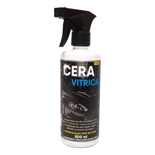Cera Cristalizadora Carro Preto Wax Black + Cera Vitrica Com Carnaúba 500ml (4)