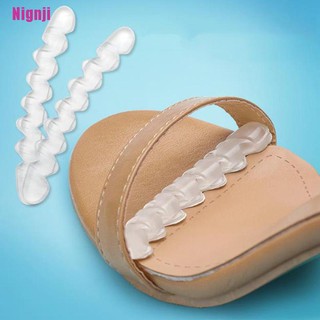 [Nignji] 2 Pares Não-Slip Palmilhas Para Sandálias De Salto Alto De Silicone Auto-Adesivo