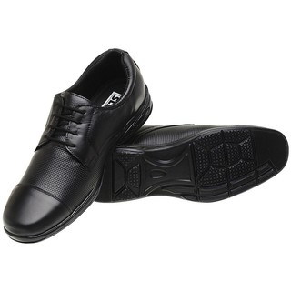 Sapato Social Masculino em Couro Legítimo Slz5051 Preto (1)