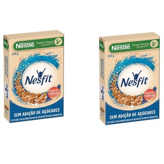 kit com 02 Cereal Matinal NESFIT sem Adição de Açúcares 220g cada