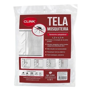 6 Telas Mosquiteira Protetora para Janela Ajustável 1,30 X 1,50 Cm Adesivo Pernilongo - Moscas - Mosquitos - Mosqueteira
