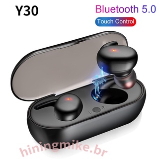 Y30 Fone De Ouvido Bluetooth Touch Modelo Fabricante Tws Esportes Ar Livre Sem Fio