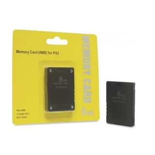 Memory Card PS2 de 8mb Playstation 2 Ps2 Lacrado Cartão De Memoria