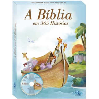 A Bíblia Em 365 Historias - Ilustrada Infantil