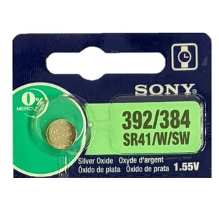 SONY 1 Bateria SR41 392/384/192/SR736SW 1.5V