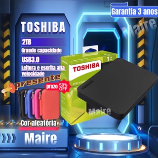 Toshiba Disko Resistente Externo HD Externo 1TB 2TB 5400rpm (Bolsa grátis)