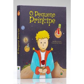 Livro O Pequeno Principe Cartonado E Ilustrado Brasileitura