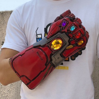 Manopla do Infinito Cosplay Braço Os Vingadores 4 Endgame Homem de Ferro Thanos Látex presente infantil (6)