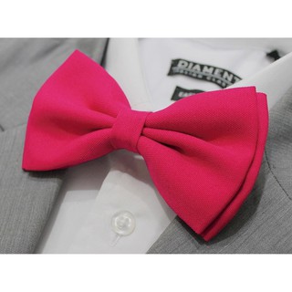 Gravata Borboleta Pink Adulto Ref BA161